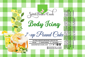 7-UP Pound Cake Body Icing