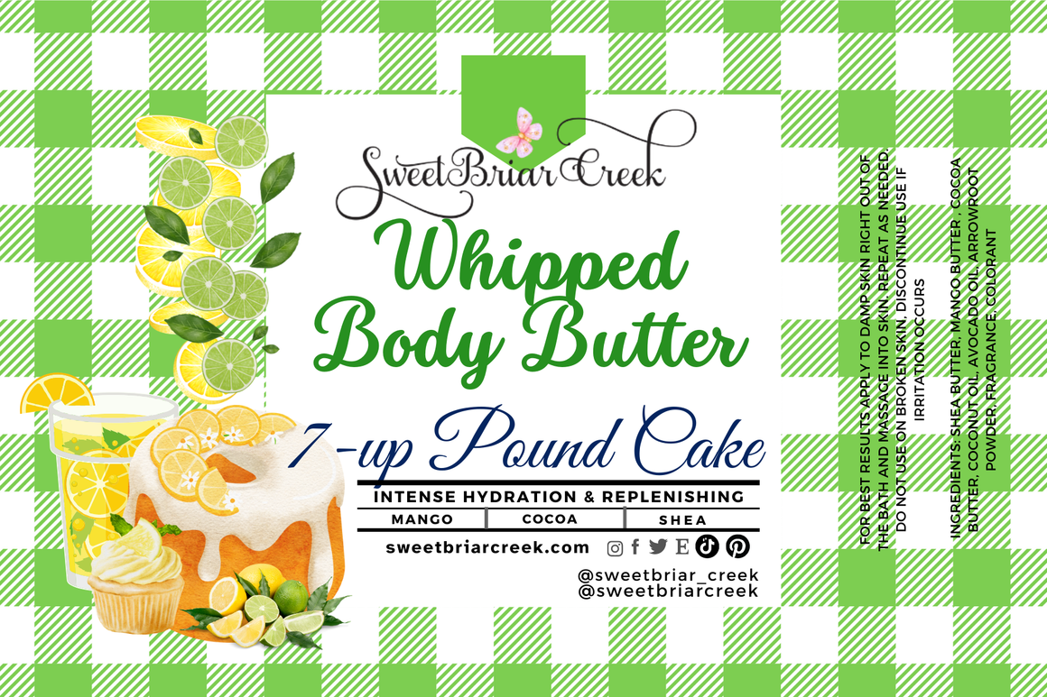 7-UP Poundcake Whipped Body Butter