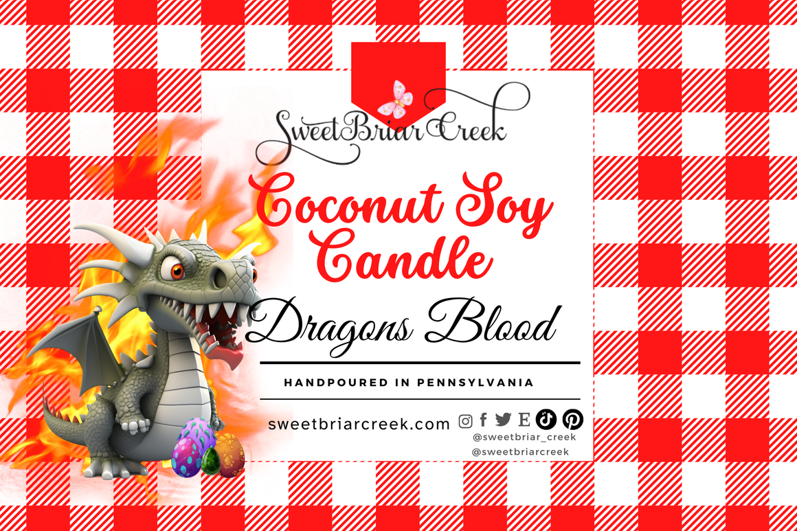 Dragon's Blood Coconut Soy Candle