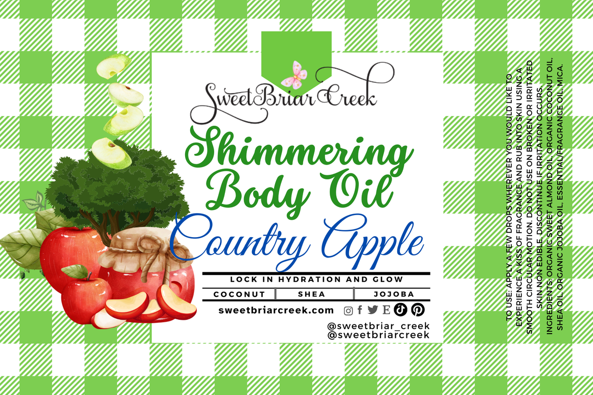 Country Apple Shimmering Body Oil