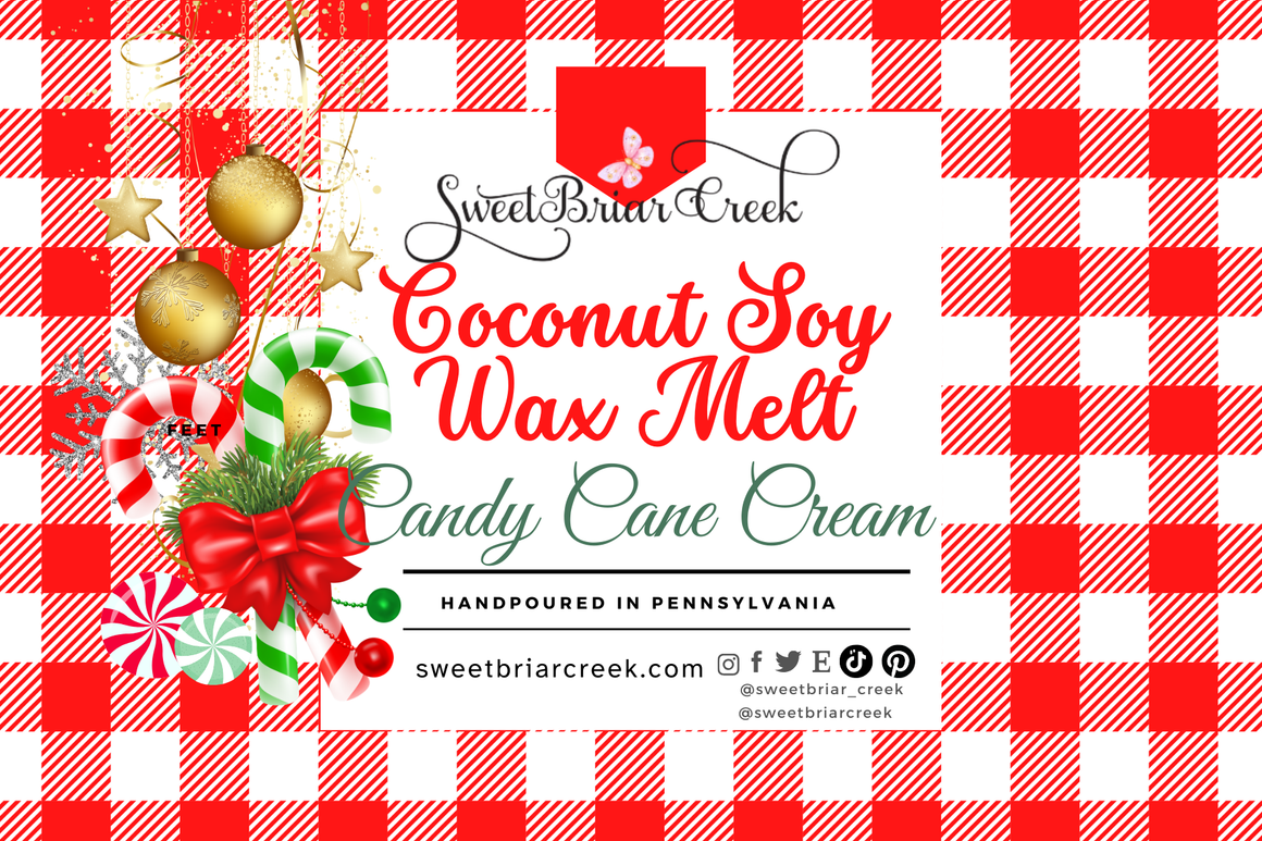 Candy Cane Cream Wax Melts