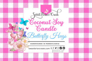 Butterfly Hugs Coconut Soy Candle
