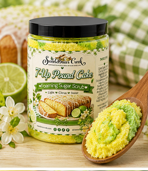 7-up Poundcake Foaming Sugar Scrub