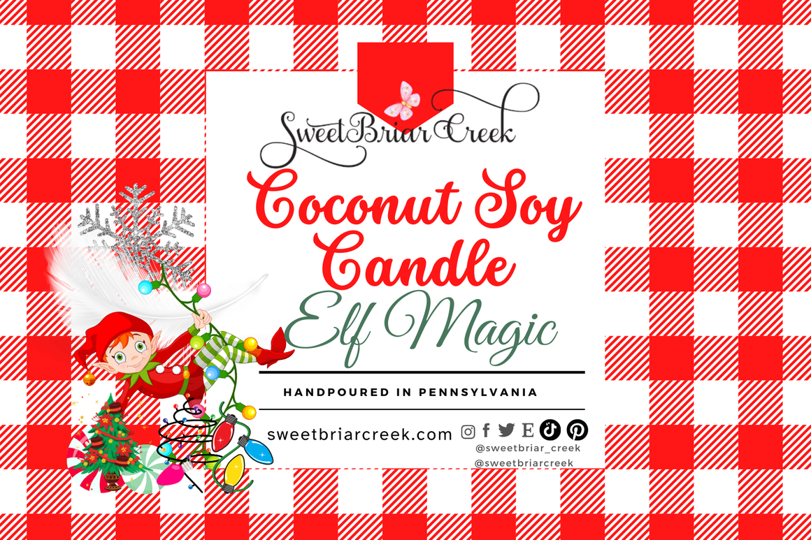 Elf Magic Coconut Soy Candle