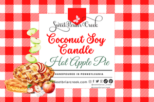 Hot Apple Pie Coconut Soy Candle