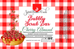 Cherry Almond Bubbly Scrub Body Bars