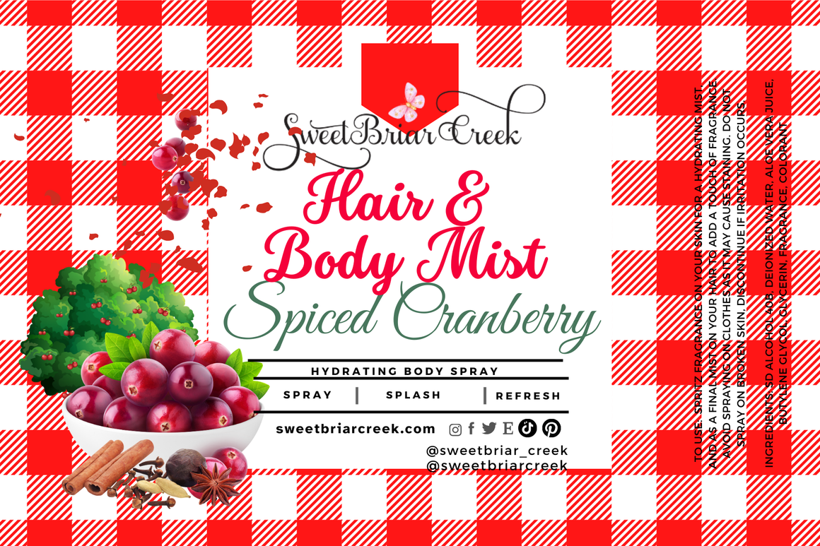 Spiced Cranberry Hair & Body Mist