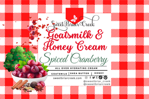 Spiced Cranberry Goat Milk & Honey Body Creme