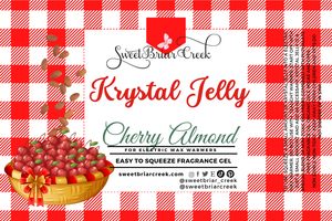 Cherry Almond Krystal Jelly Squeeze for wax warmers.