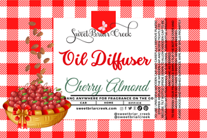 Cherry  Almond Hanging Car Diffuser & Refills