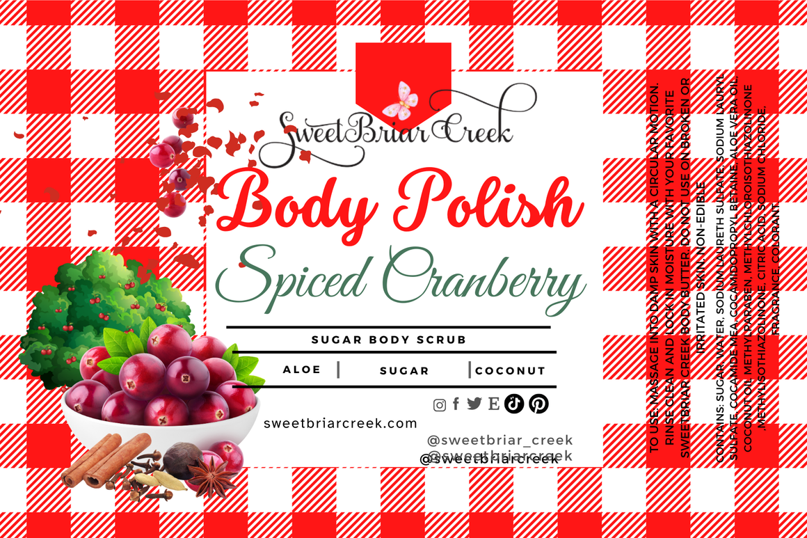 Spiced Cranberry Body Polish
