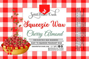 Cherry Almond Squeezie Wax + Scoopable melts for Waxwarmer