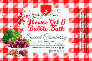 Spiced Cranberry Body Wash + Bubble Bath