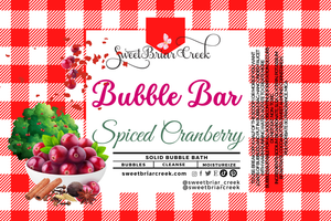 Spiced Cranberry Bubble Scoop