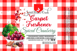 Spiced Cranberry Carpet Freshener Powder