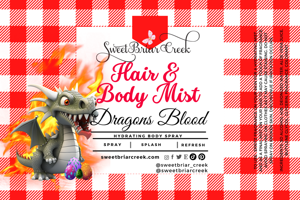 Dragon's Blood Hair & Body Mist