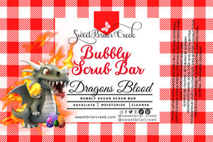 Dragon's Blood Bubbly Scrub Body Bars