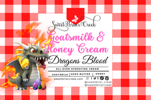 Dragon's Blood Goat Milk & Honey Body Creme