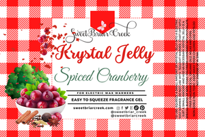 Spiced Cranberry Krystal Jelly Squeeze for wax warmers.
