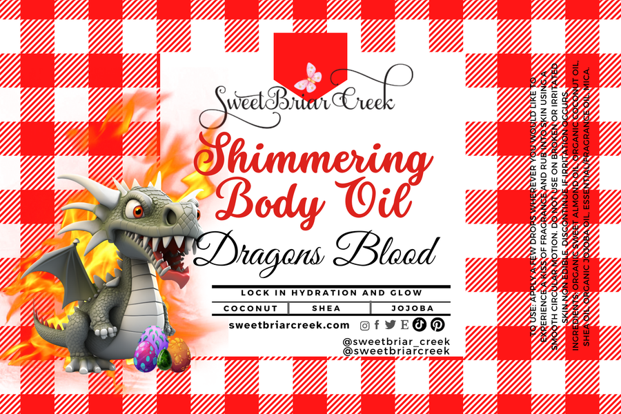 Dragons Blood Shimmering Body Oil