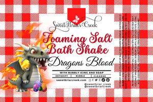 Dragon's Blood Foaming Salt Bath Shake