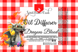 Dragon's Blood Hanging Car Diffuser & Refills