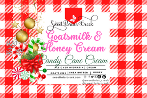 Candy Cane Cream Goat Milk & Honey Body Creme