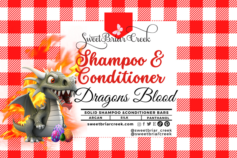 Dragon's Blood Shampoo & Conditioner Bars