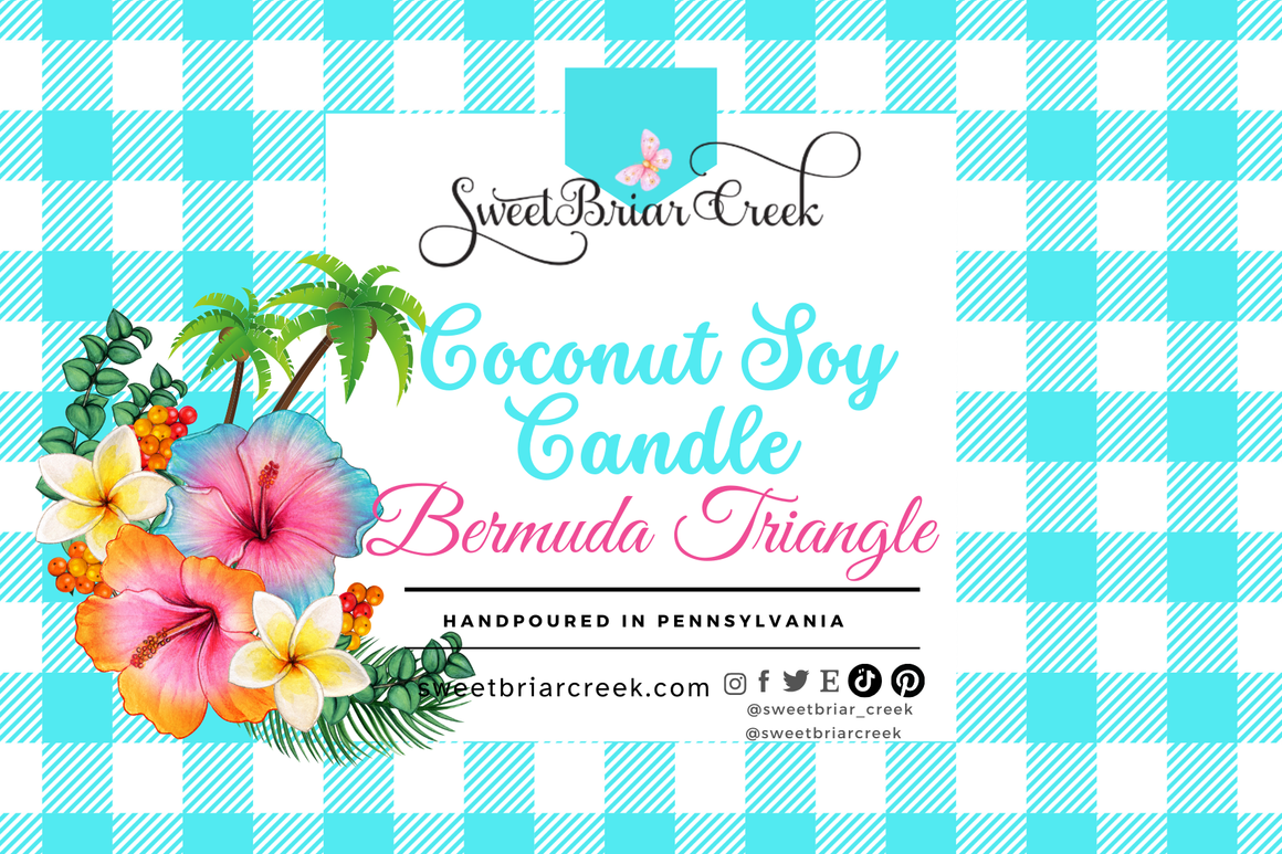 Bermuda Triangle Coconut Soy Candle
