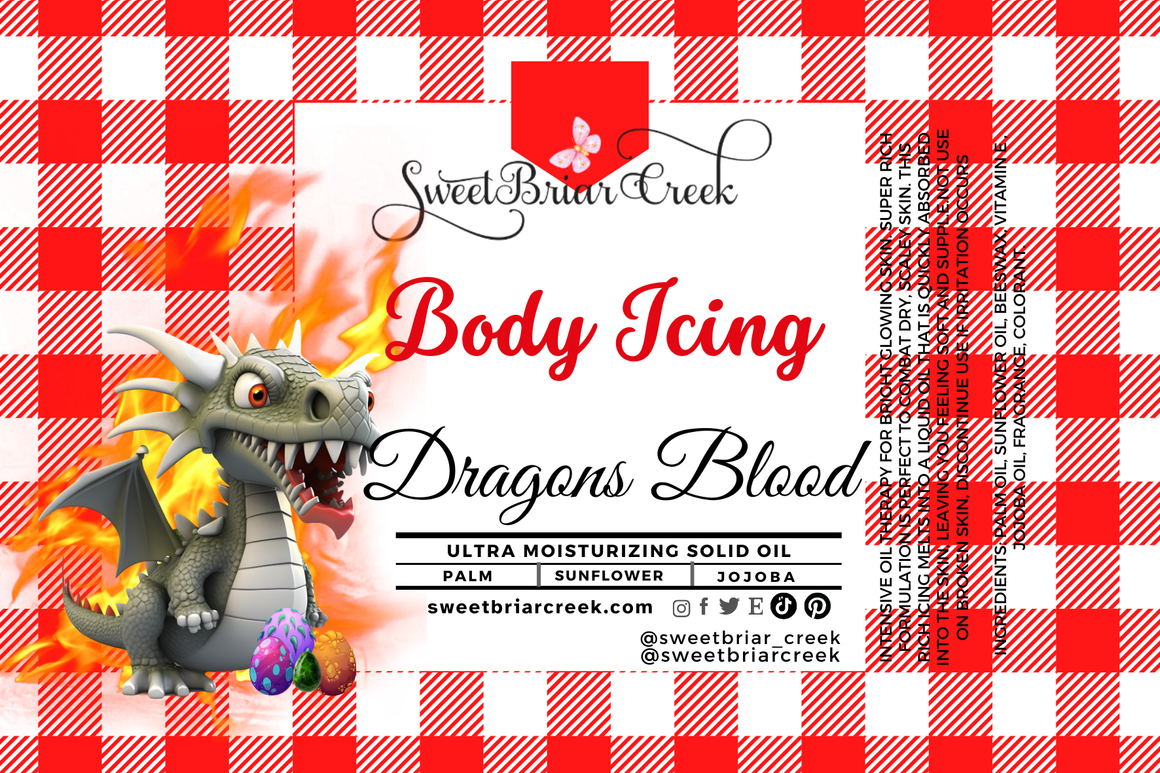 Dragon's Blood Body Icing
