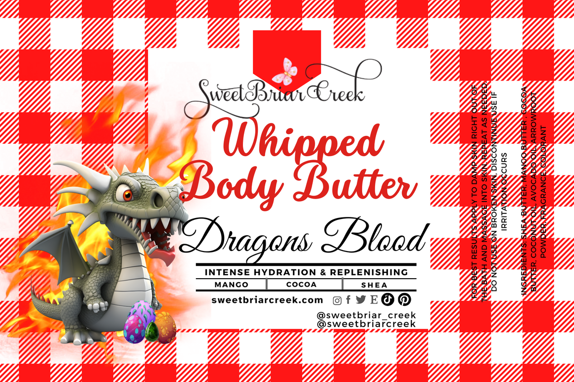 Dragon's Blood Whipped Body Butter