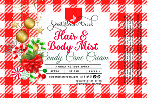 Candy Cane Cream Hair & Body Mist