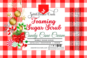 Candy Cane Cream Whipped Sugar Scrub