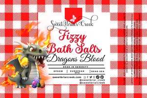 Dragon's Blood Fizzy Bath Salt Soak