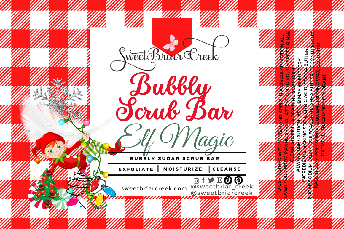 Elf Magic Bubbly Scrub Body Bars