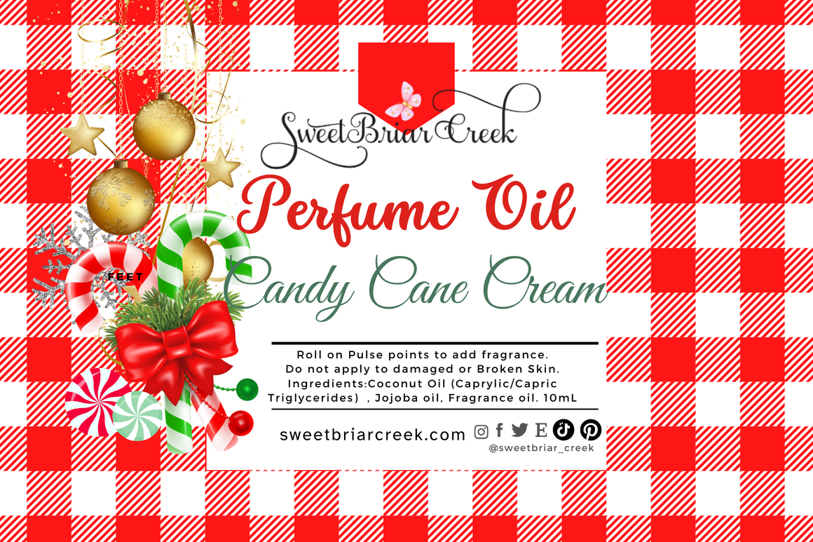 Candy Cane Cream Roll on Perfume
