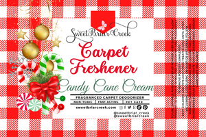Candy Cane Cream Carpet Freshener Powder