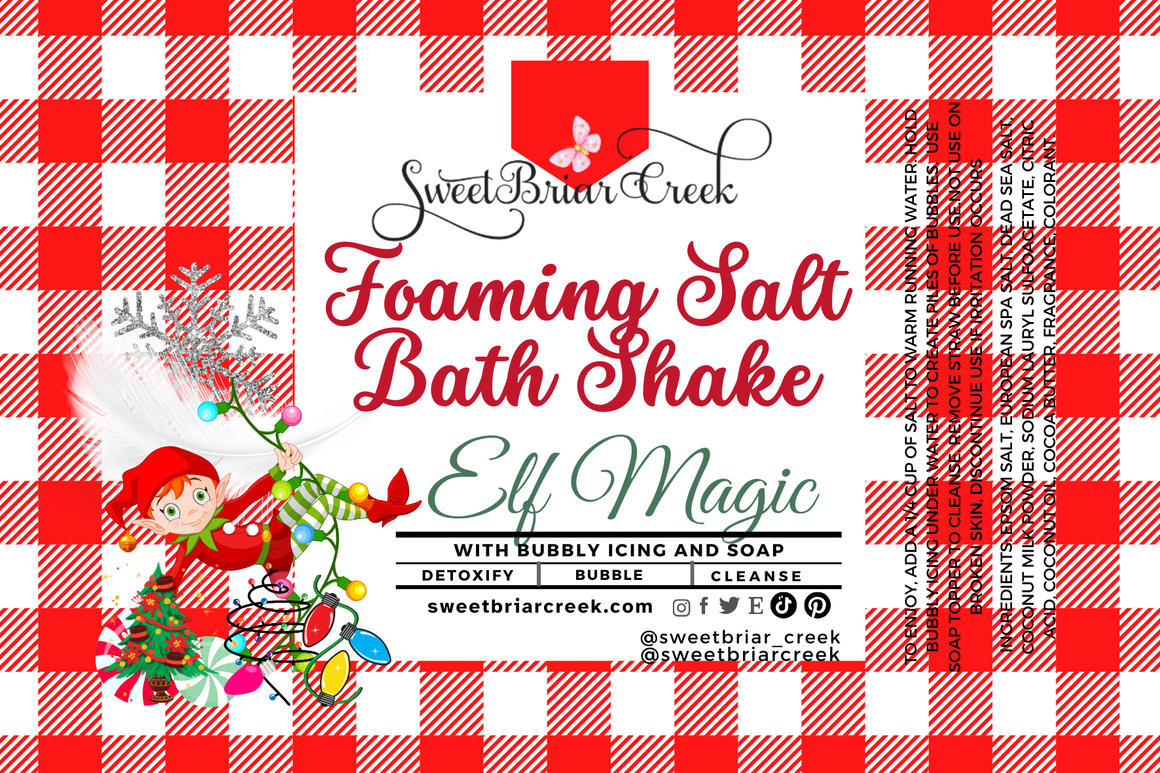 Elf Magic Foaming Salt Bath Shake