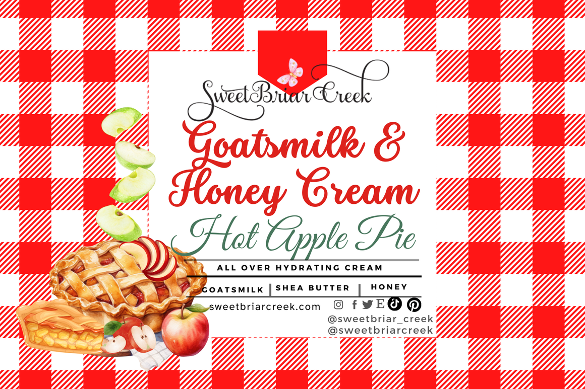 Hot Apple Pie Goat Milk & Honey Body Creme