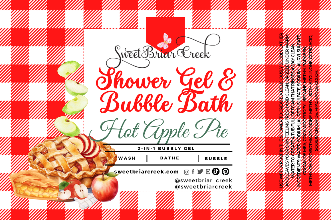 Hot Apple Pie Body Wash + Bubble Bath
