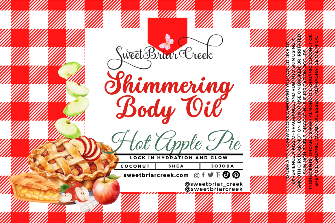 Hot Apple Pie Shimmering Body Oil