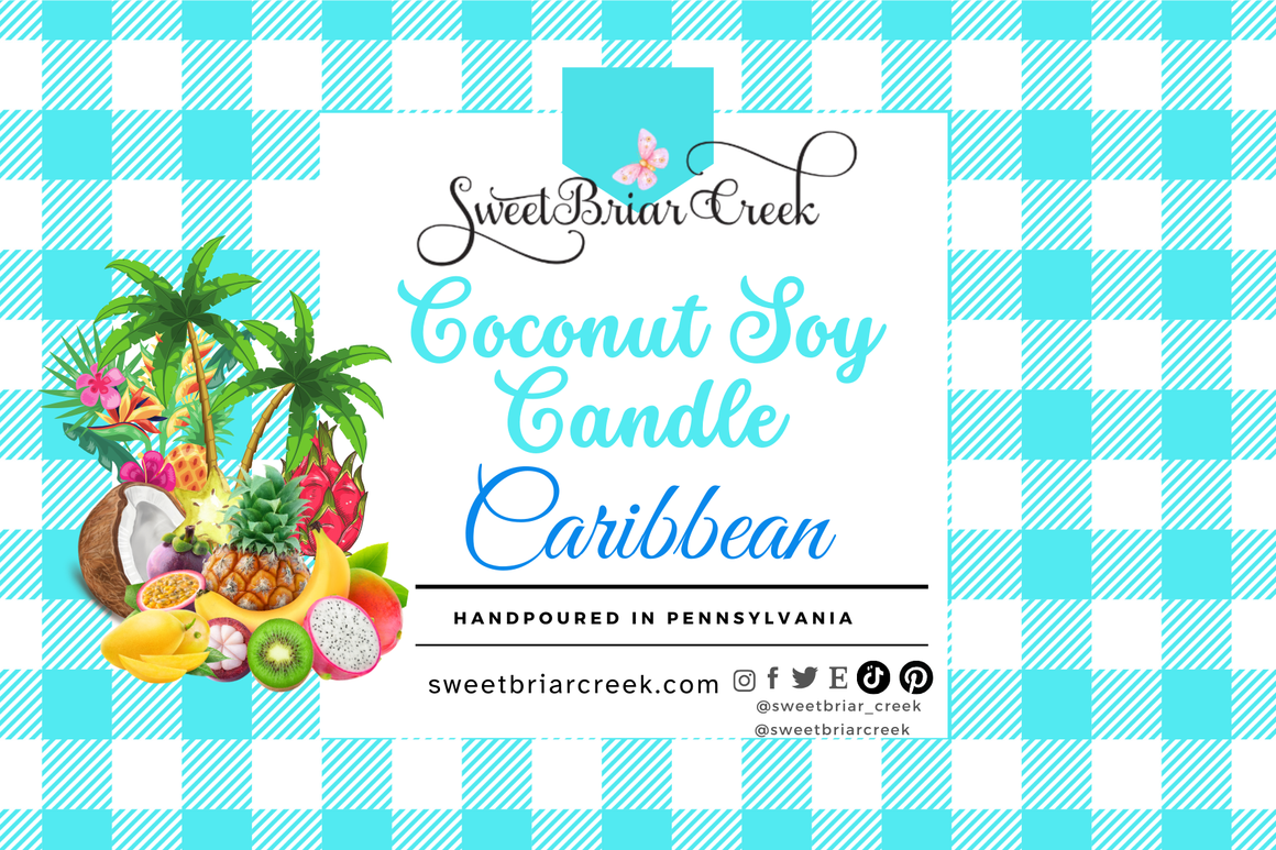 Caribbean Coconut Soy Candle