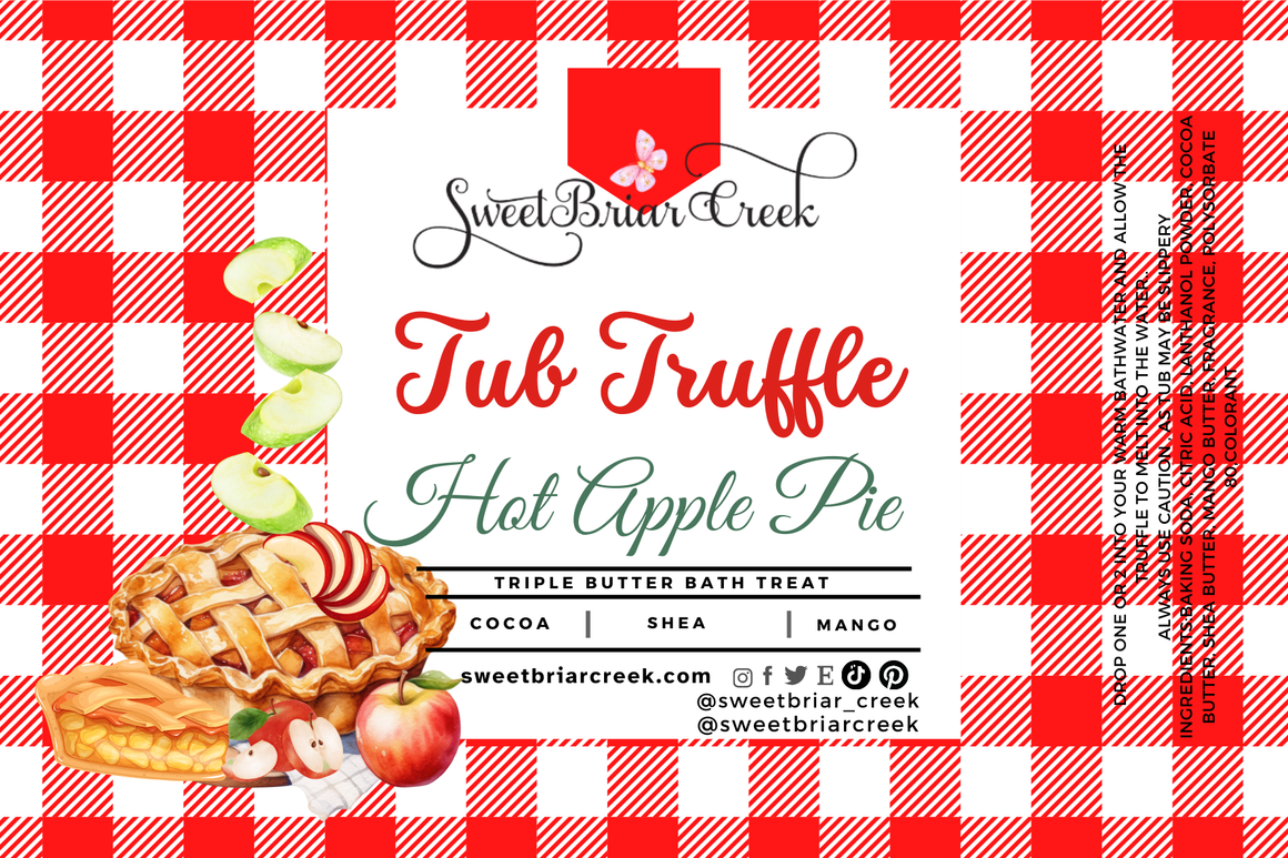 Hot Apple Pie Bath Butter Tub Truffles