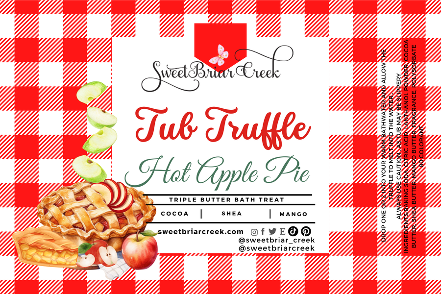 Hot Apple Pie Bath Butter Tub Truffles