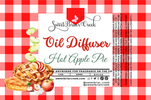 Hot Apple Pie Hanging Car Diffuser & Refills