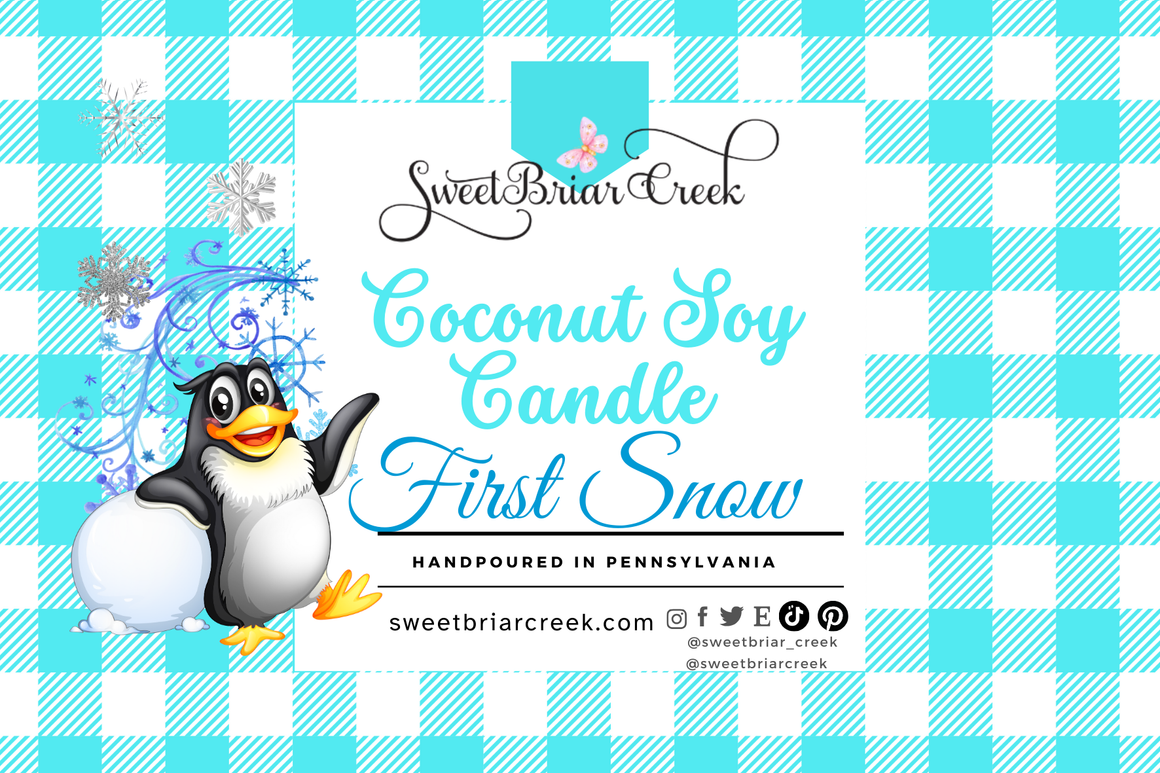 First Snow Coconut Soy Candle