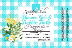 Honeysuckle Jasmine  Body Wash + Bubble Bath