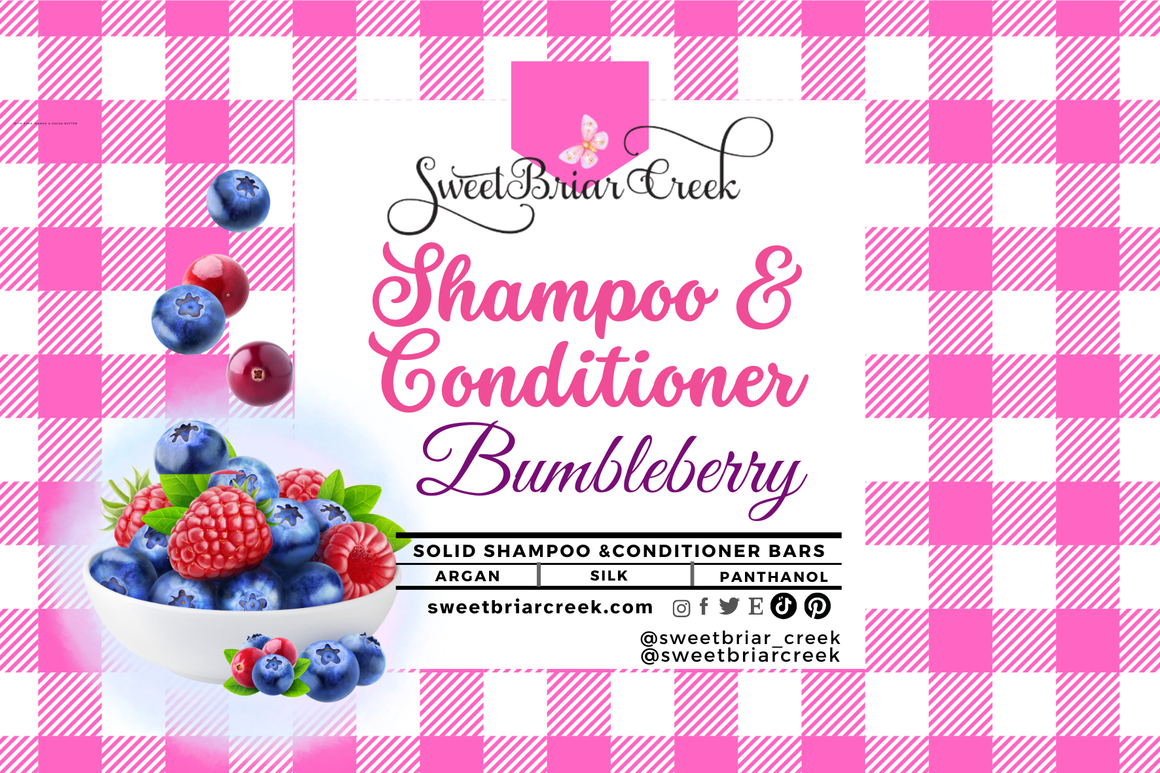 Bumbleberry Shampoo & Conditioner Bars