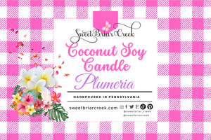 Plumeria Coconut Soy Candle