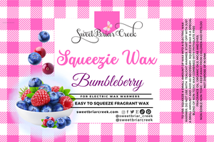 Bumbleberry Squeezie Wax + Scoopable melts for Waxwarmer